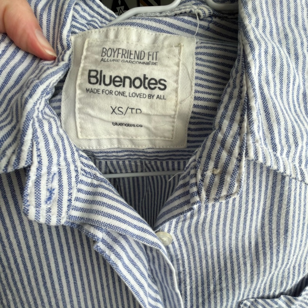 Striped Button Up